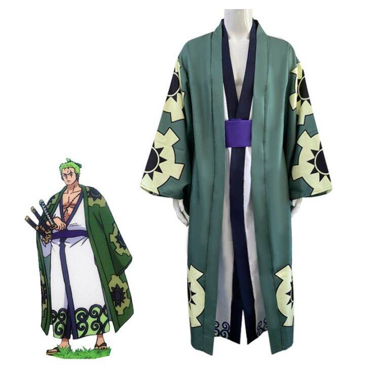 halloween costume for adults Roronoa Zoro Costume One Piece Cosplay ...