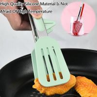 Food-Grade Silicone Kitchen Food Clip Steak Barbecue Bread Fried High-Temperature Resistance Anti-Scald Bbq Clips Cooking Utensils