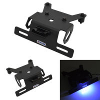 Motorbike For Suzuki SV650 SV650A SV650X 2015 2016 2017 2018 2019 2020 2021 Rear License Plate Frame Holder Bracket Tail Tidy Fender Eliminator with LED Light