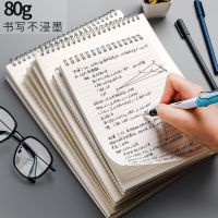 PP Cover Spiral Notebook A5/B5/A4 160 Pages Grid Line Paper Notepad Daily Writing Planner Book Office School Supplies Stationery Note Books Pads