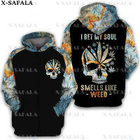 er MANDALA LOVE LEAF SKULL 3D พิมพ์ซิป Hoodie ชายหญิง Pullover Sweatshirt Hooded Jacket Jersey Tracksuits-5