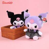 Sanrio Kuromi ตุ๊กตาหนานุ่ม S ตุ๊กตาหนานุ่มตุ๊กตาเมโลดี้เตียงตุ๊กตาของเล่นแบบกด Coolomey ตุ๊กตาหยก Gui สุนัขของขวัญแต่งงาน