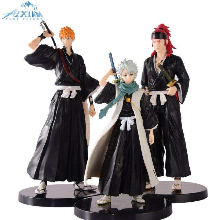 ของเล่นชุดคอสเพลย์-kurosaki-ichigo-pvc-ตุ๊กตาขยับแขนขาได้อนิเมะ-bleach-gk-ขนาด16ซม-รูปแกะสลักตุ๊กตาโมเดลสำหรับสะสม