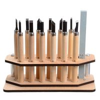 12pcs Wood Carving Chisels Knife Basic Wood Cut DIY Tools and Detailed Woodworking Gouges Hand Tools