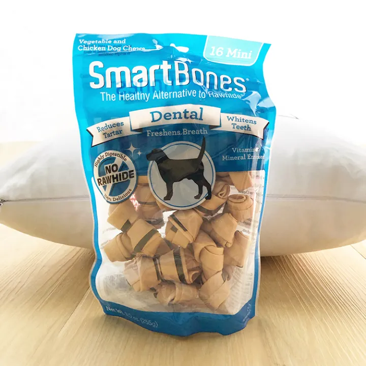 American Smartbones pet dog snacks Chickenflavored molars clean teeth