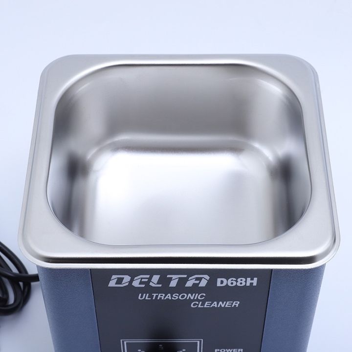 ultrasonic-cleaner-1-3-lt-เครื่องอุลตร้าโซนิค-รุ่น-เดลต้า-d68h-1-3-ลิตร-หม้อตืด-เครื่องทำความสะอาดอุปรณ์ต่ากงๆ-ด้วยคลื่นอัลตราโซนิก