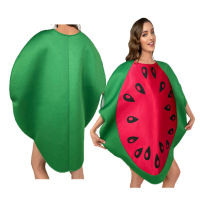 ? Popular Clothing Theme Store~ Cos Watermelon One-Piece Neutral Adult Stage Performance Halloween Costume Bar Nightclub Ds Fruit Party