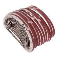 10Pcs Grit 40-600 Abrasive Sanding Belts Sanding Band Sanding Screen With Grit 40 to 600 Soft Cloth For Belt Sander 9*533mm