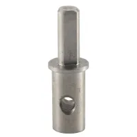 Ice Drill Adapter Fits Drill Cinchhuck: 1/2 Plus and 1/4 inch Hole for 1/4 inch-20 Wing Bolts &amp; Locking Screws