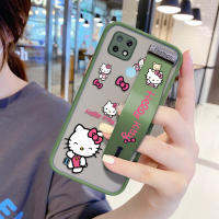 UCUC เคสโทรศัพท์เคสสำหรับ Realme C21แมวลูกแมวน่ารักฝาครอบ (สายรัดข้อมือ) กันกระแทก Frosted ฝาหลังเลนส์โทรศัพท์กรณี RealmIC21