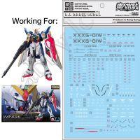 Limited Time Discounts For RG 1/144 Wing TV Ver D.L Model Master Water Slide Pre-Cut Caution Warning Detail Add-On Decal Sticker XXXG-01W RG45 DL Dalin