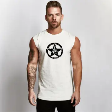 Muscle Tank Cotton - Best Price in Singapore - Feb 2024