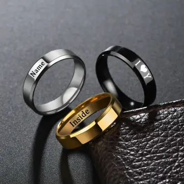 Custom Personalized Inside Ring Engraving for Engagement Rings, Wedding  Rings, Promise Rings, and Gifts Add-on for Engraving Only - Etsy Singapore