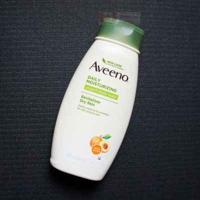 Canada Aveeno โยเกิร์ตอาบน้ำสำหรับผู้ใหญ่ข้าวโอ๊ตแห้งทำให้ผิวชุ่มชื่นหวานโลชั่นทาตัว