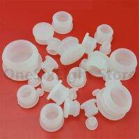 Transparent Clear Silicone Rubber Snap-on Hole Plugs Stopper End Cap Bungs Seals Dust-proof