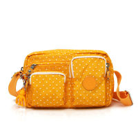 Kipling ของแท้ ?% รุ่น Albena ลาย Soft Dot Yellow กระเป๋าสะพายรุ่นใหม่ สะพายใช้งานคล่องตัว ทรงน่ารัก สีก็น่ารักมากมายค่ะ