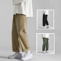 M-5XL Khaki Boys Large Size Straight Loose Casual Pants