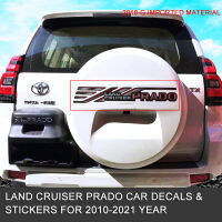 Land Cruiser Prado ด้านหลังติดตั้งยางอะไหล่2700 Badao ฝาครอบยางอะไหล่แถบตกแต่งจดหมายแถบสว่างสติกเกอร์รถ