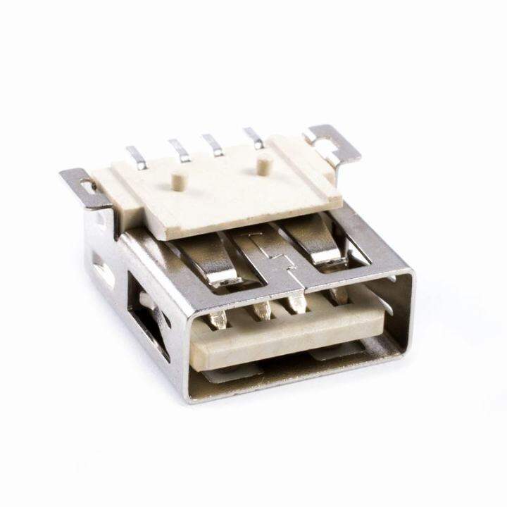 1pcs,USB Type-A 4-pin Female Connector Jacks Socket PCB Mount SMD