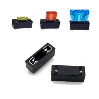 10PCS Universal Car Fuse Holder PCB Panel Mount Insurance Blocks Safety Terminals Motorcycle Accessories