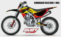 สติ๊กเกอร์วิบาก KAWASAKI KLX 230R ทั้งคัน Graphic kit สติ๊กเกอร์เคลือบเงา สุดคุ้ม