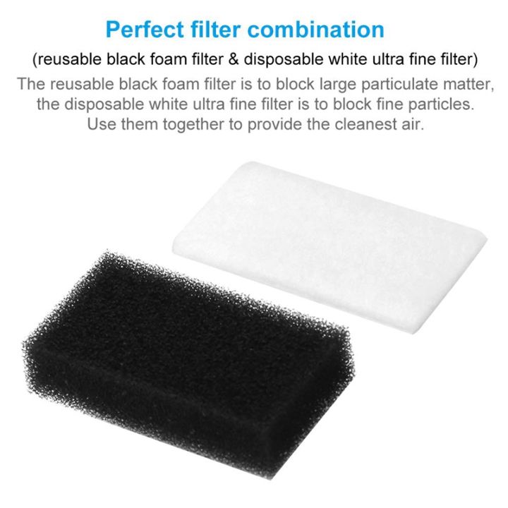 100pcs-cpap-filters-for-philips-respironics-premium-foam-filter-and-ultra-fine-filters-respironics-m-series