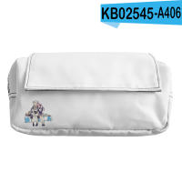 HOLOLIVE minato aqua School large clutch bag, suitable for girls, boys, teenagers, cute double Kawaii bag, college