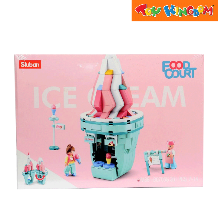 Sluban Creator - Set Costruzioni Ice Cream - 247 Pezzi - Mattoncini Compatibili - Per Bambini Da 6 Anni In Su