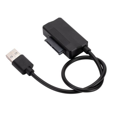 SATA7P+6P to USB2.0 Notebook External Optical Drive Box Data Cable USB SATA Easy Drive Cable 30cm for Notebook CD-Rom