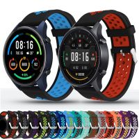 LASGO 22mm Watch Band For Xiaomi MI Watch Color Sport Global Strap Quick Release Silicone Watchbands Bracelet Wristband