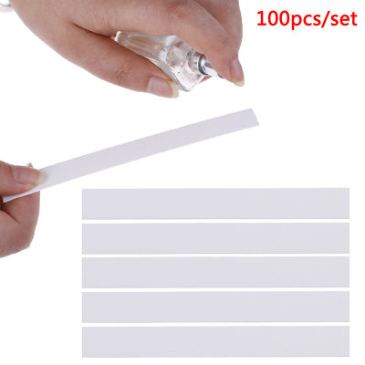 💖【Lowest price】MH 100pcs 130*15MM น้ำมันหอมระเหยน้ำหอม Essential Oil Test Paper Strips