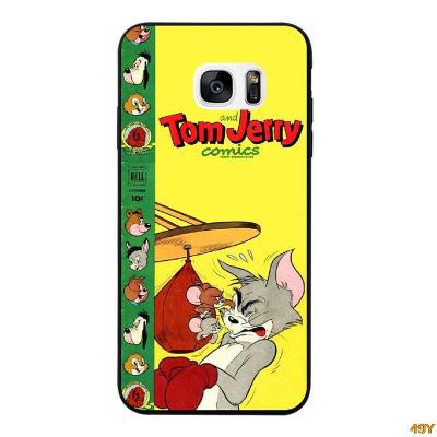 เคส49Y น่ารักสำหรับ Samsung Galaxy S7 Edge ซิลิคอนนุ่มรูปแบบ HTOMJ เคส TPU เคสโทรศัพท์