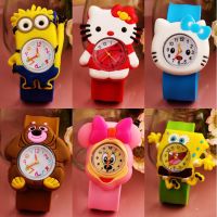 ❤ sunny ღ Baby Girls Boys Cartoon Watch Wristwatch Silicone Candy Jelly Kids Electronic Watch Toys