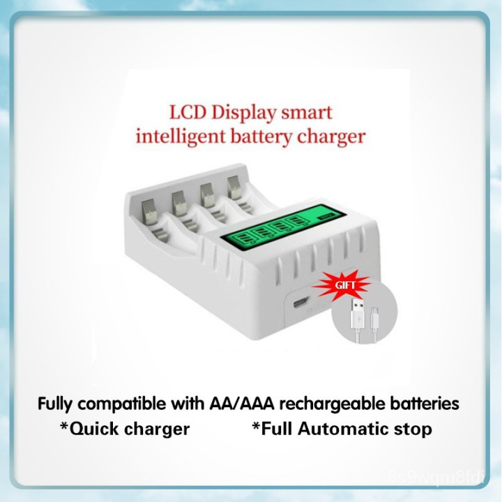chargeur de batterie lcd display speedy