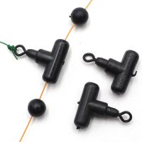 【LZ】♠  15pcs Carp Fishing Accessories Rolling Swivel Fishing Connect Side Bends Slide Bead For Carp Rig Hooklink Zip Slider Fish Tackle