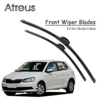 [Car Parts] Atreus 2ชิ้นที่มีคุณภาพสูงชีวิตยาวยางใบปัดน้ำฝนด้านหน้าสำหรับ Skoda Fabia MK3 MK2 MK1 2017 2002 2016อุปกรณ์เสริม