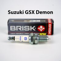 หัวเทียน BRISK COPPER RACING แกนทองแดง Suzuki GSX Demon (C21B) รองรับทุกน้ำมัน