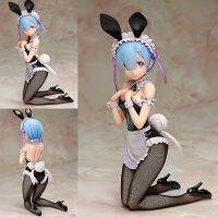 Figure ฟิกเกอร์ Re Zero kara Hajimeru Isekai Seikatsu Starting Life in Another World รีเซทชีวิต ฝ่าวิกฤตต่างโลก Ram Rem เรม แรม Bunny Ver Anime ของสะสมหายาก อนิเมะ การ์ตูน มังงะ คอลเลกชัน ของขวัญ Gift New Collection Doll ตุ๊กตา manga Model โมเดล