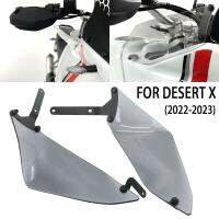 【hot】♛■□  NEW Motorcycle Desert X DesertX 2022 2023 Side Windshield Windscreen Panel Wind