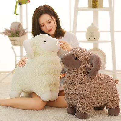 Simulation Plush Sheep Toy Stuffed Animal Lamb Goat Doll Toys Baby Kids Children Gift Home Decoration Craft Dropshipping