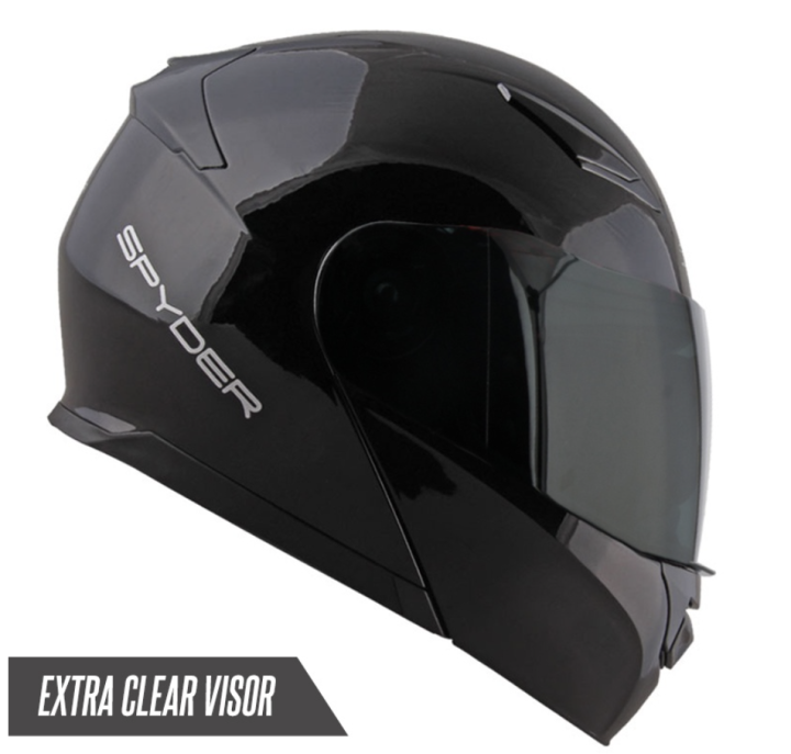Spyder Modular Helmet with Dual Visor Arrow PD Series 0 (FREE Clear