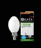 GATA หลอดแสงจันทร์ แบบผ่านบัลลาสต์ ทรงโบว์ลิ่ง 125W E27