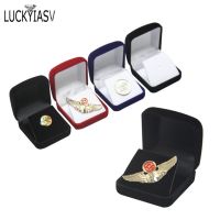 【hot】▲  Wholesale Medals Commemorative Coins Pins Badge Display Storage Boxes Carrying Organizer