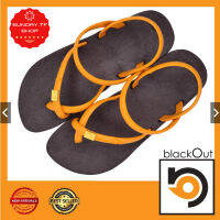 รองเท้า TOELOOP SLINGBACK - blackOut พื้นโกโก้/หูทอง (ของแท้)