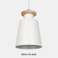 CETANT Wooden Nordic Pendant Lights For Home Lighting Modern Hanging Lamp Aluminum Lampshade LED Bulb Bedroom Kitchen Light