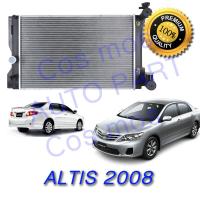 หม้อน้ำ รถยนต์ สำหรับ โตโยต้า รุ่น อัลติส รุ่น 2 เกียร์ออร์โต้ หนา 16 มิล Car Radiator Toyota Altis AT ความหนา 16 mm. (NO.9)  แถมฟรี!! ฝาหม้อนํ้า