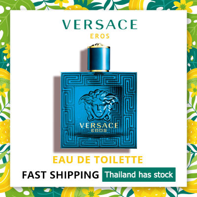 ใหม่ Versace Eros EDT 100ml Perfume for Men Fragrances Long-lasting Fragrance Mens First Choice Fast Shipping From Local Sellers