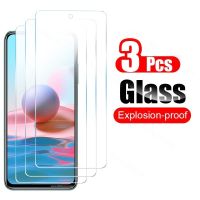 【 Annisoul Shop 】แก้วป้องกัน3ชิ้นสำหรับ Xiaomi Poco F3 M3 X3 Pro Nfc Glas Redmi Note 10 Pro 9S 9T 9 8 8T 9c 9a Nfc 8a ฟิล์มป้องกันหน้าจอ