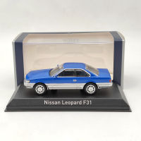 1/43 Noเร่งเครื่อง Nissan Leopard F31 1986สีน้ำเงินรุ่น Diecast Car Limited Collection