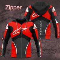 Xpx180305 alpine-stars logo racing team men zipper Hoody spring appliance